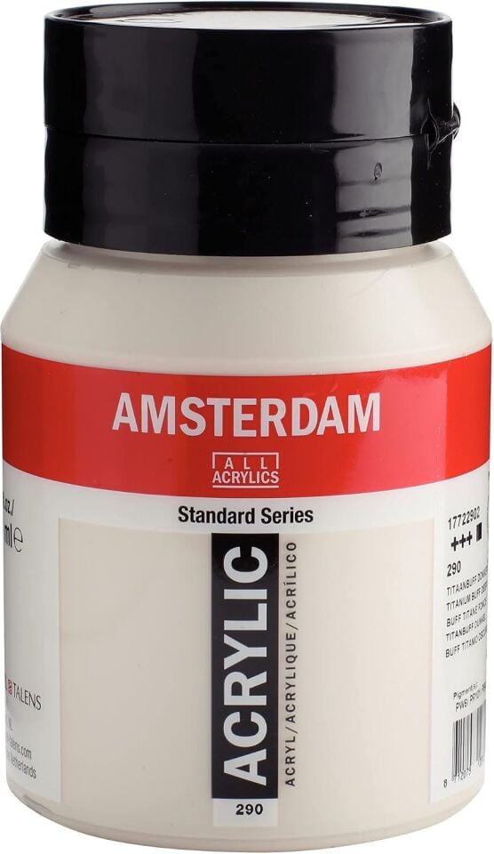 Amsterdam Standart Akrilik Boya 500 Ml Titanyum Buff Dp