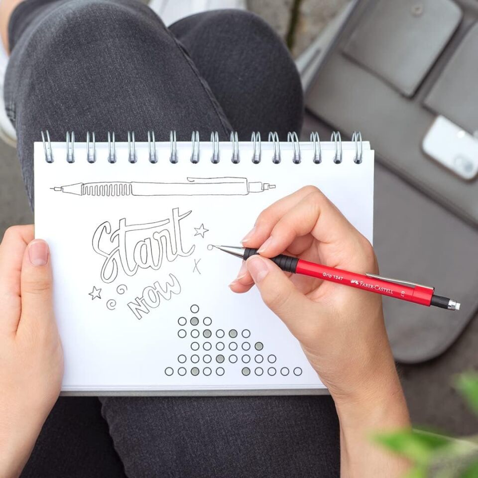 Faber-Castell Grip 1347 2022 0.7 Mm Versatil Kırmızı