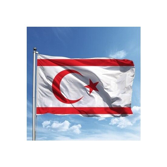 Buket 100x150 Cm Kıbrıs Bayrağı
