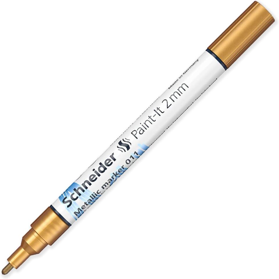 Schneider Metalik Marker 011 2 Mm Altın
