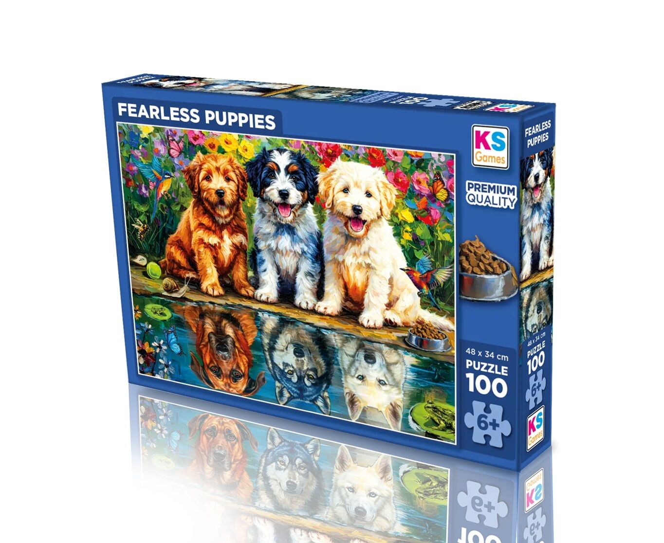 Ks Games Fearless Puppis 100 Parça Puzzle