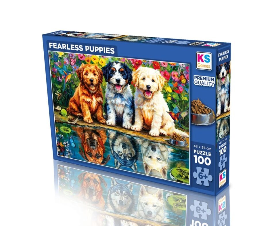 Ks Games Fearless Puppis 100 Parça Puzzle