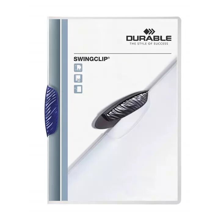 Durable Swingclip 30 Sayfa Kapasiteli Lacivert