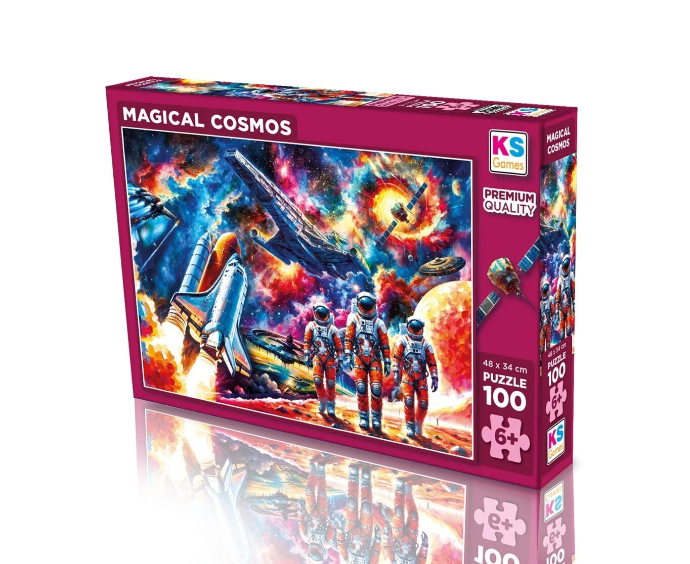 Ks Games Magical Cosmos 100 Parça Puzzle
