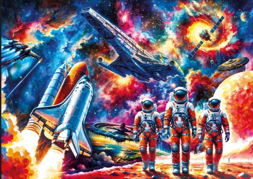 Ks Games Magical Cosmos 100 Parça Puzzle