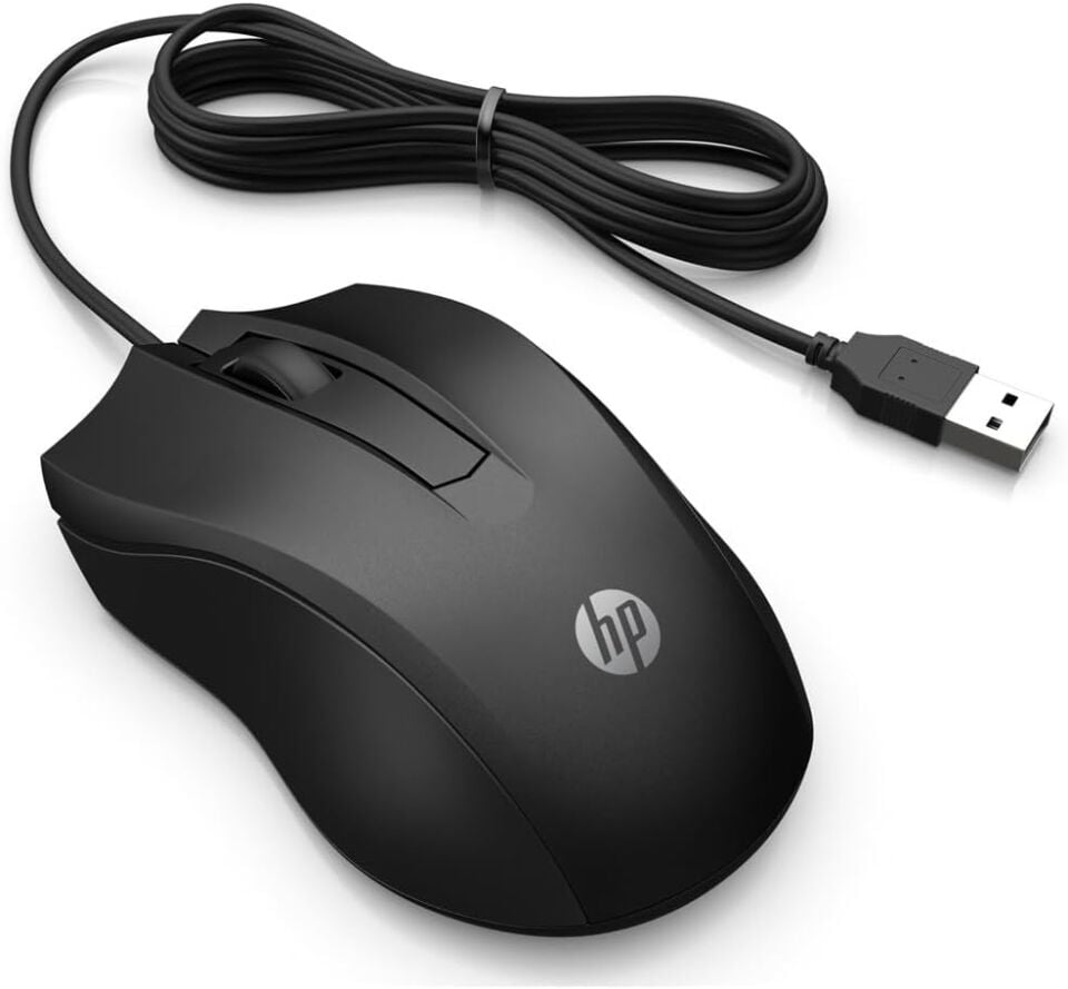 Hp 150 Black Wired Kablolu Mause