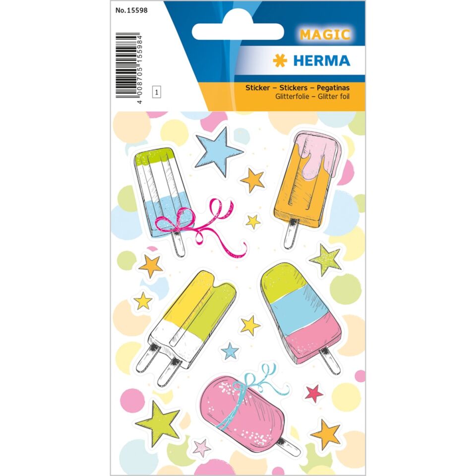 Herma Magic Etiket Cubuk Dondurma Foıl