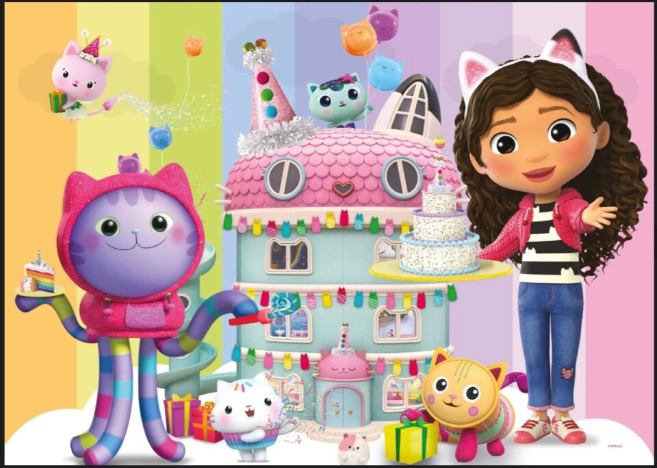 Ks Games Gabbys Dollhouse Puzzle 50 Parça