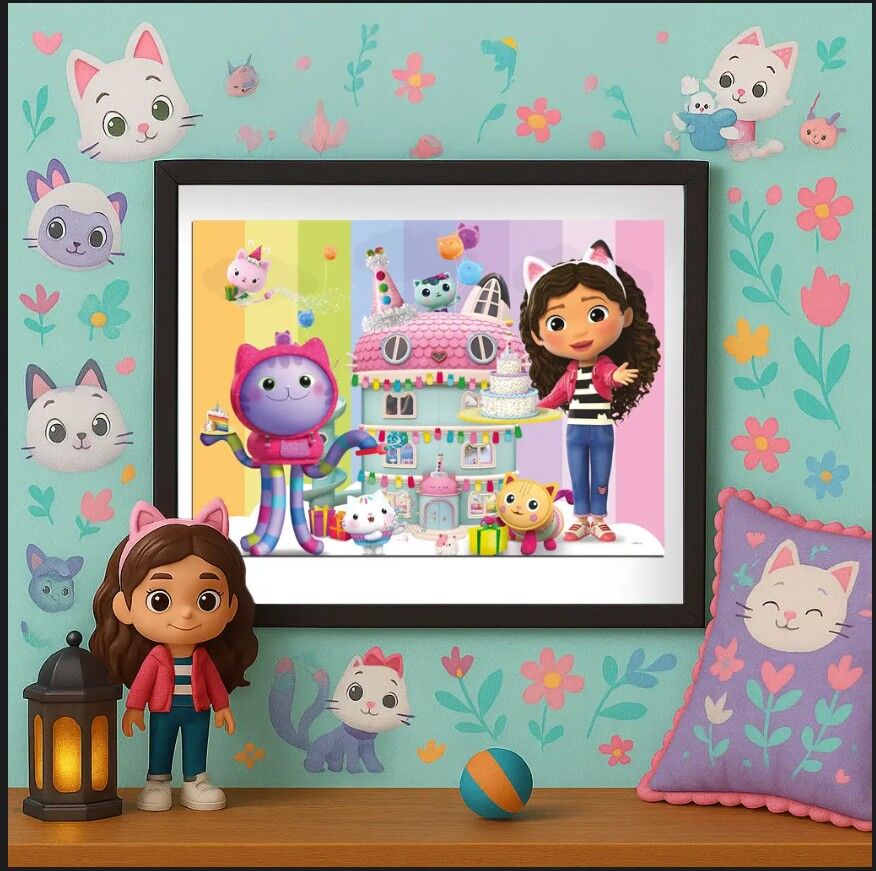 Ks Games Gabbys Dollhouse Puzzle 50 Parça