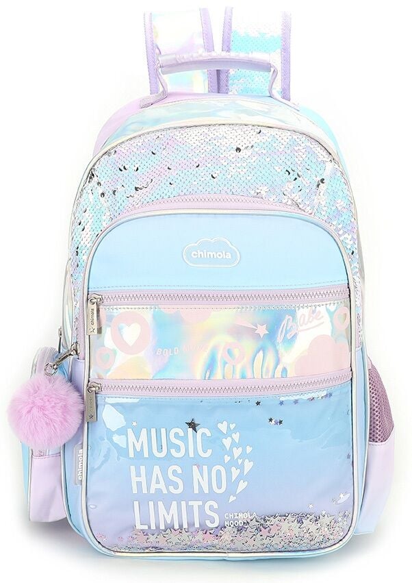 Chimola Music Light Purple 17'' Sırt Çantası