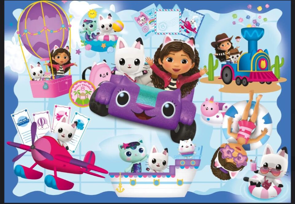 Ks Games Gabbys Dollhouse Puzzle 100 Parça