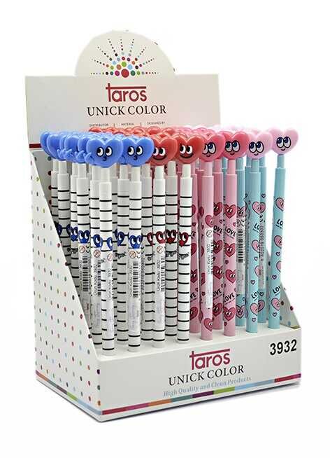 Taros Kalem Unick Color Love İnce Uzun