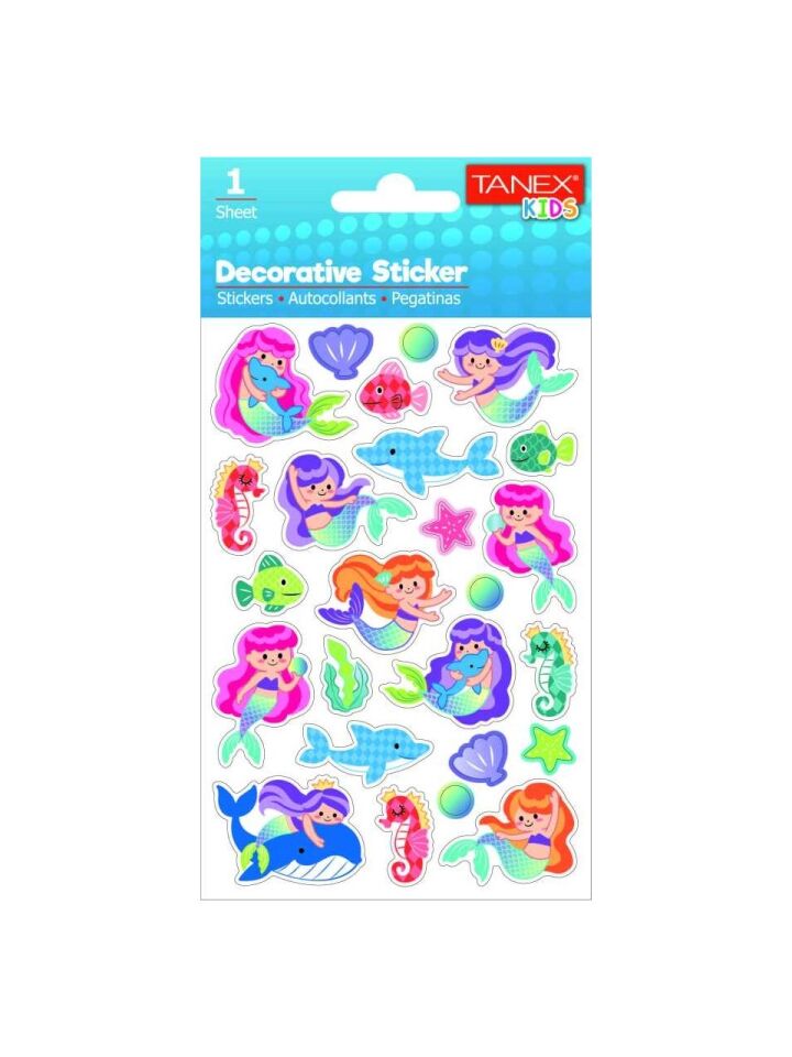 Tanex Tnx-25032 Deniz Kızı Serisi Etiket