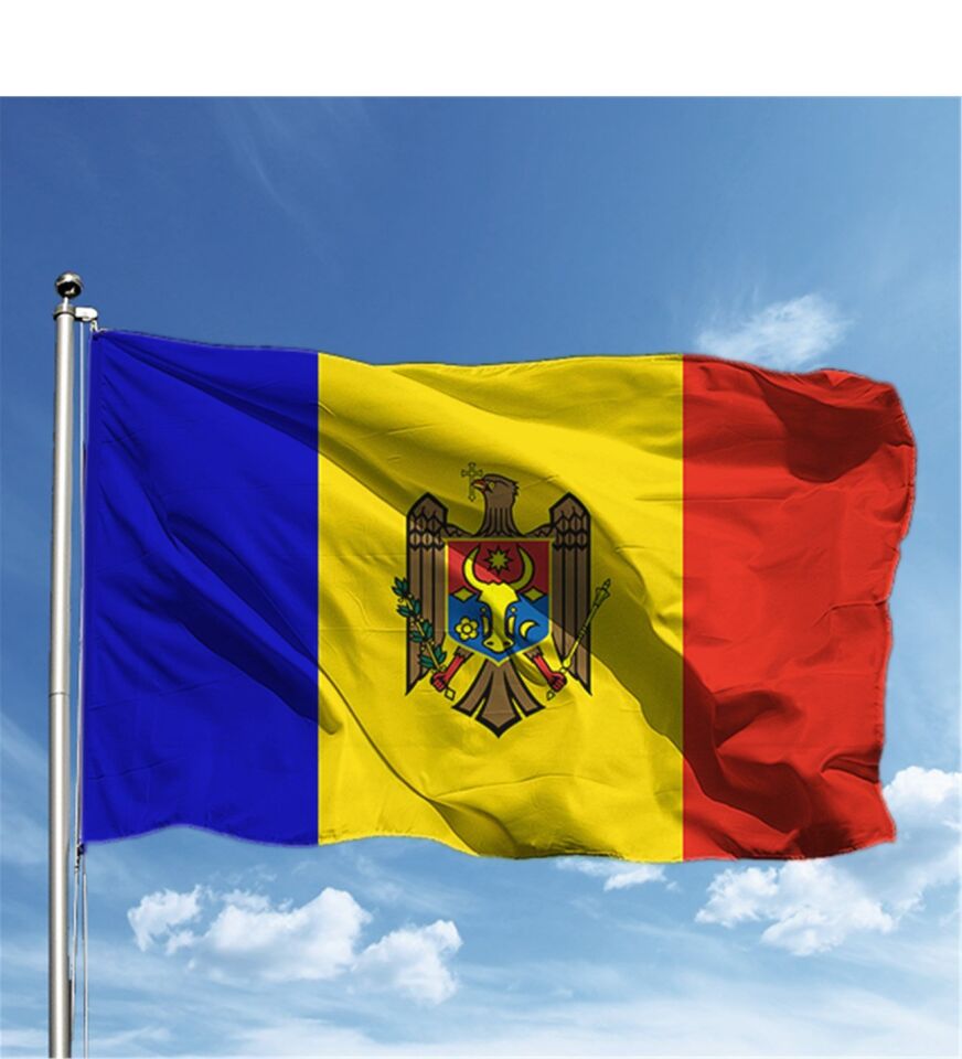 Buket 100x150 Cm Moldova Bayrağı