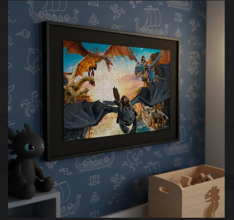 Ks Games How To Train Your Dragon Puzzle 100 Parça