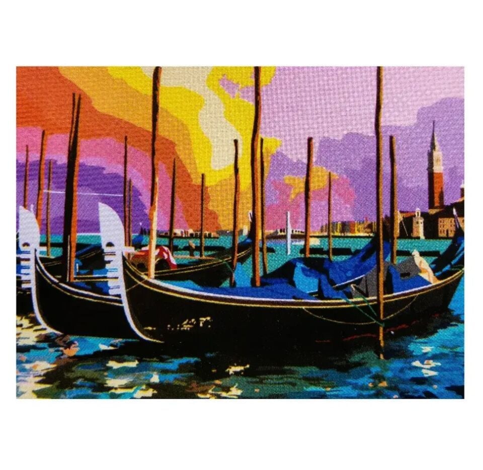 Güven Art St Petersburg Desenli Tuval 30x40 Cm Venice