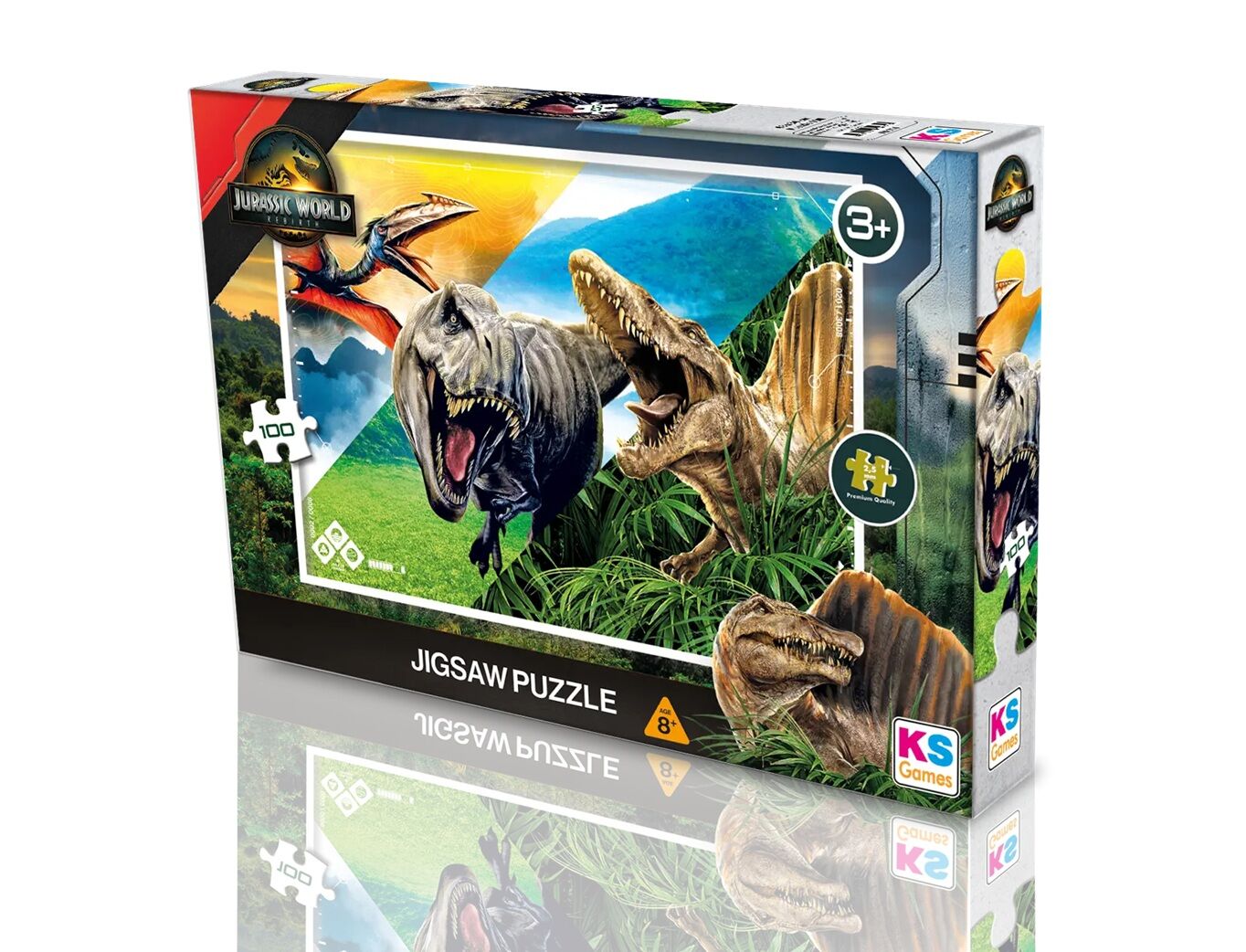 Ks Games Jurrasic World Rebirth Puzzle 100 Parça