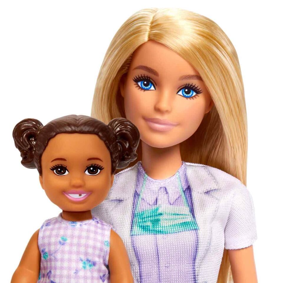 Barbie Bakım Temalı Kariyer Oyun Setleri