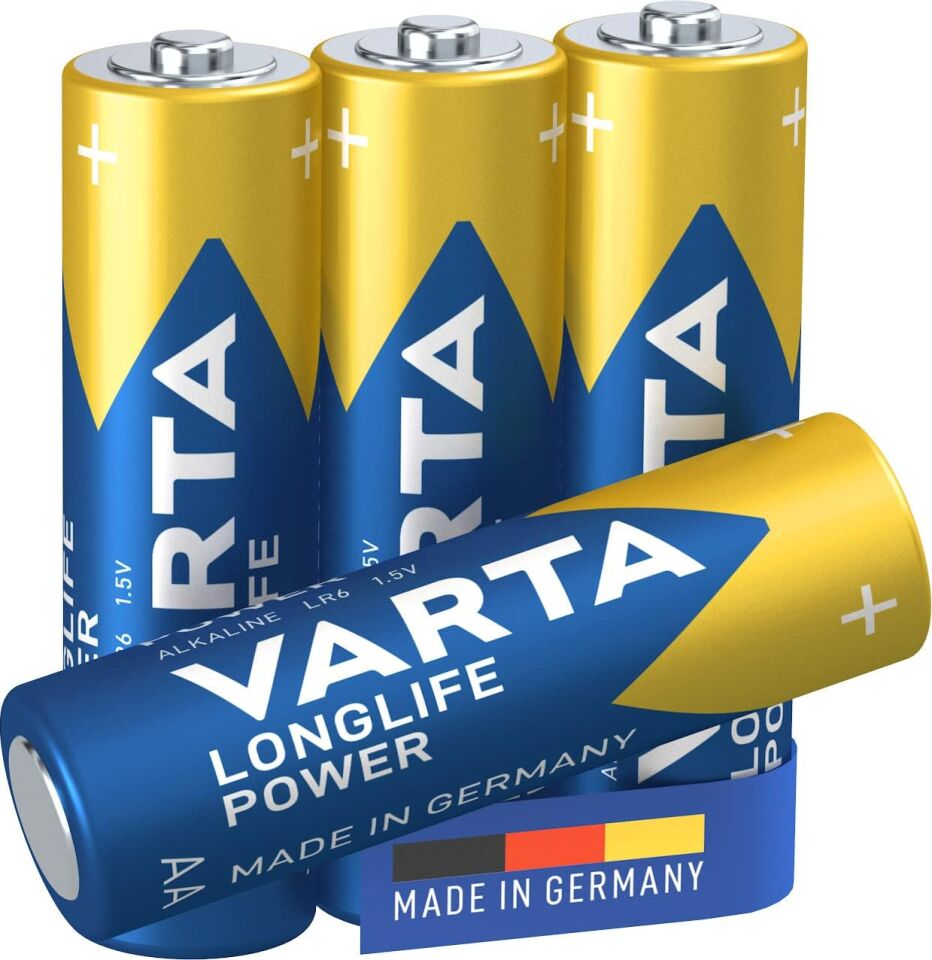Varta Long Life Power Alkalin Kalem Pil AA 4 Lü Paket