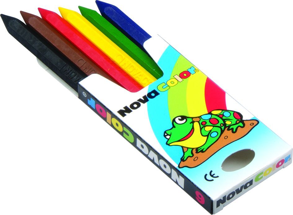 Nova Color Mum Boya Kısa 6 Lı