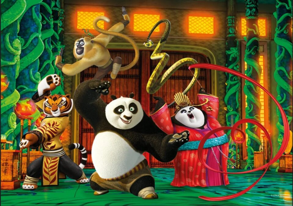 Ks Games Kung Fu Panda Puzzle 50 Parça
