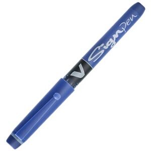 Pilot V Signpen İmza Kalemi Mavi