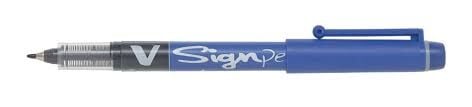 Pilot V Signpen İmza Kalemi Mavi