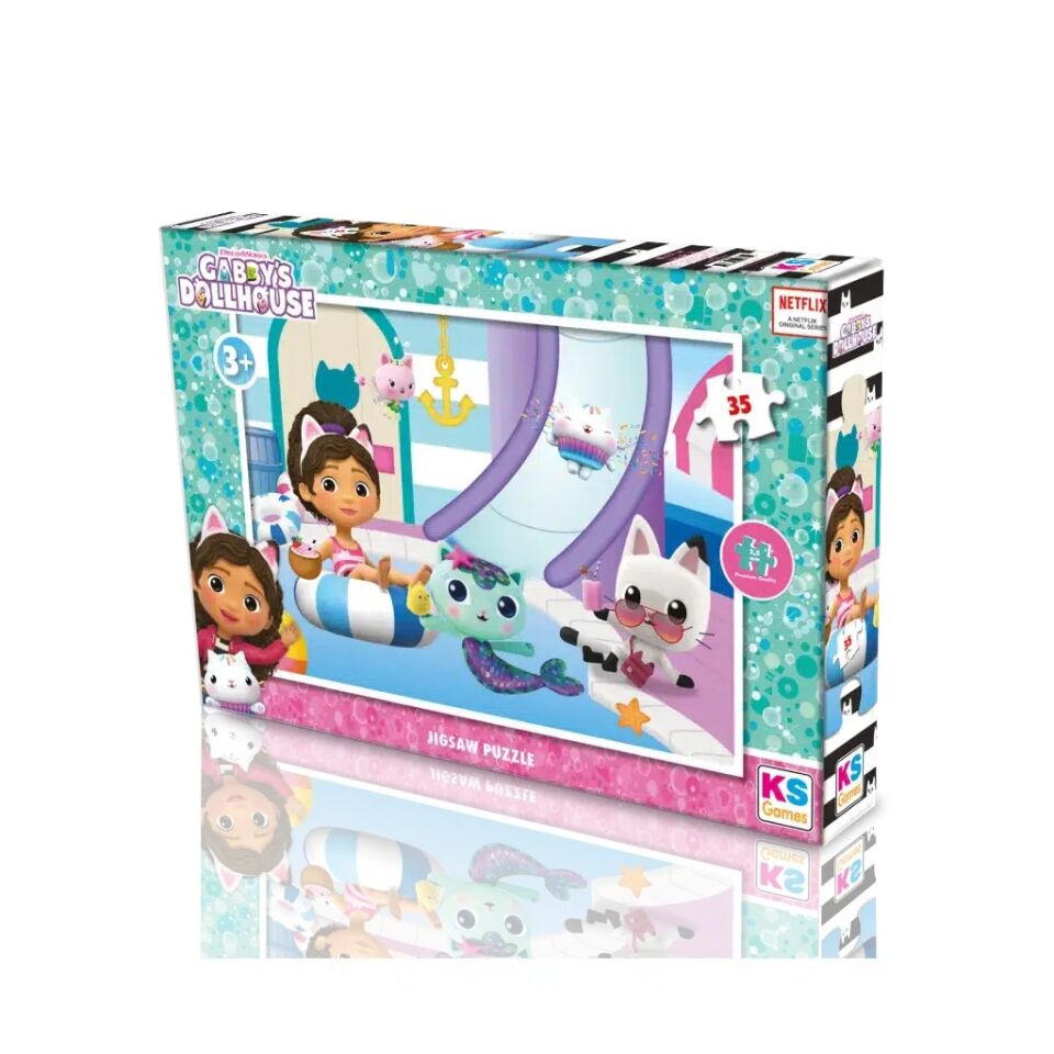 Ks Games Gabbys Dollhouse Puzzle 35 Parça