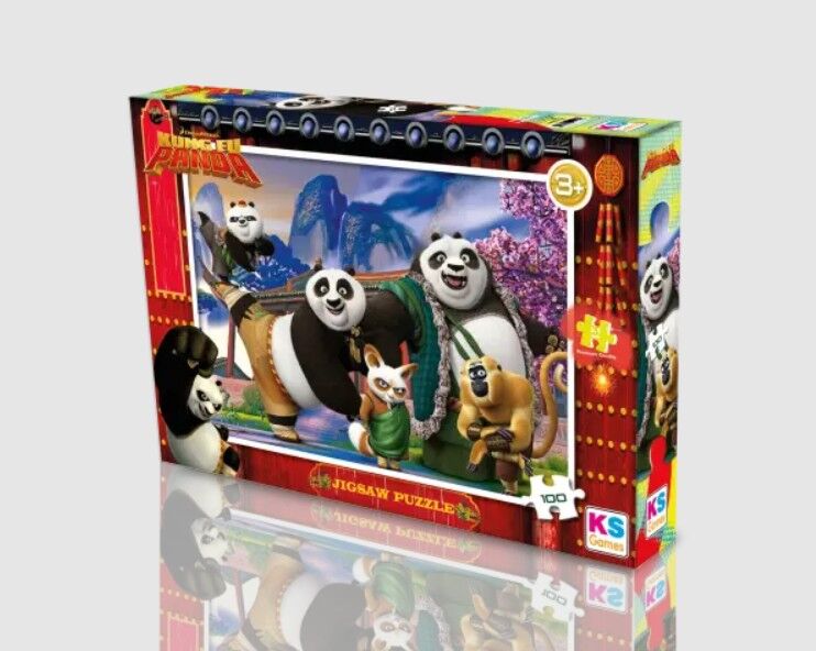 Ks Games Kung Fu Panda Puzzle 100 Parça