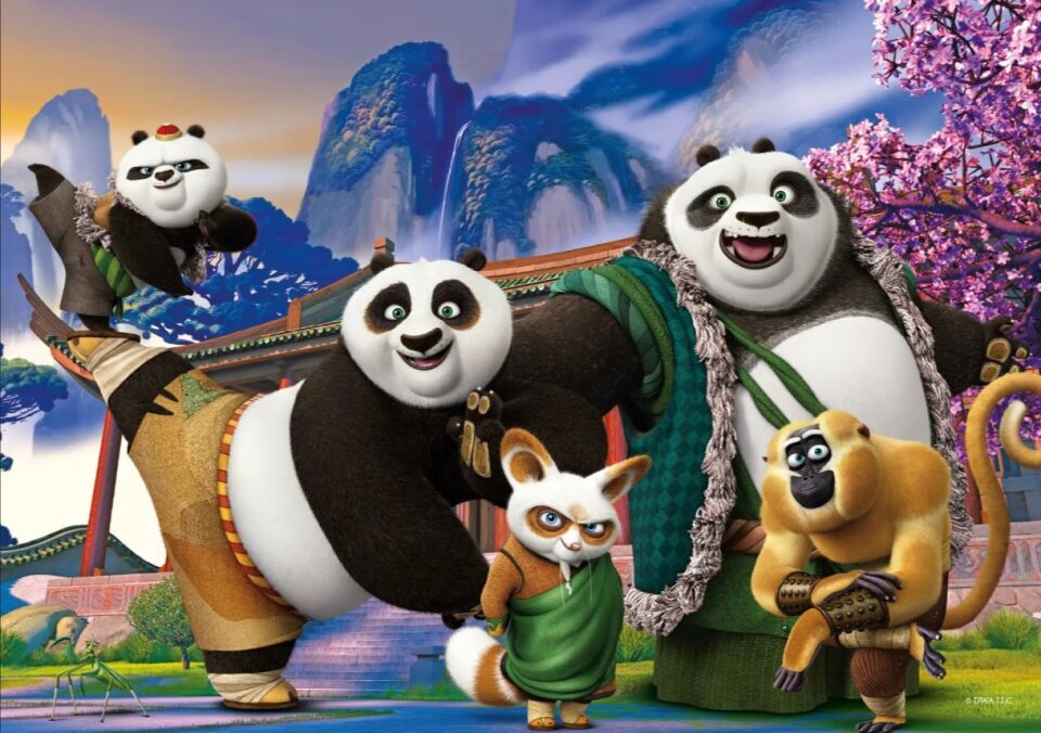 Ks Games Kung Fu Panda Puzzle 100 Parça