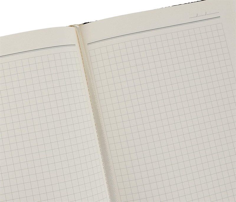 2K Deri Kapak Defter Ajanda Tarihsiz Kareli 4922 Kahverengi 17x24 Cm