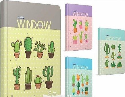 Gıpta Wındow Tel Dikişli Ofset Pp Kapak Defter A4 80 Yp Kareli