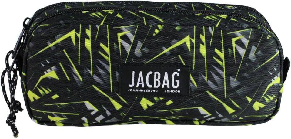 Jacbag Dual Pouch Çift Bölmeli Kalemkutu Düz Renk