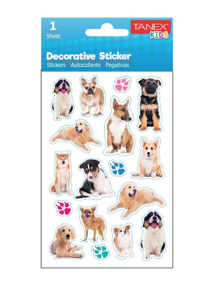 Tanex Tnx-25038 Köpek Serisi Etiket