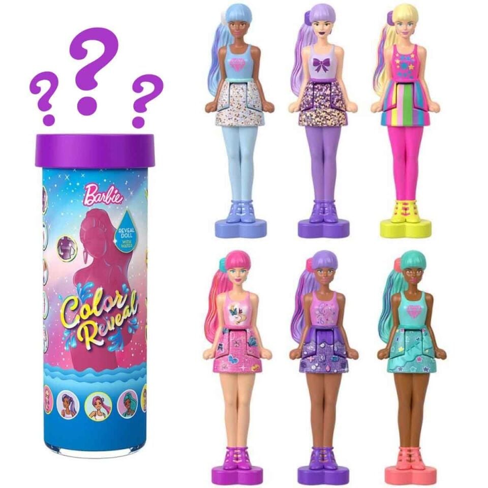 Mini Barbieland Color Reveal Bebekler