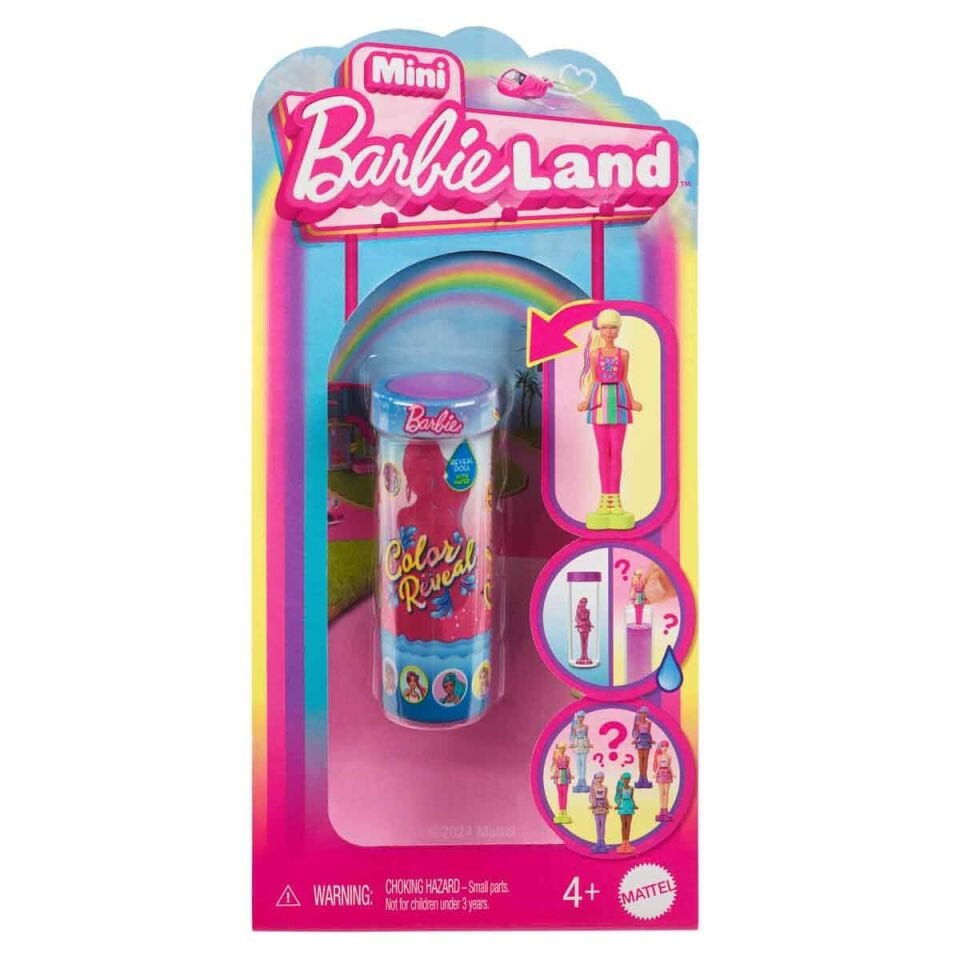 Mini Barbieland Color Reveal Bebekler