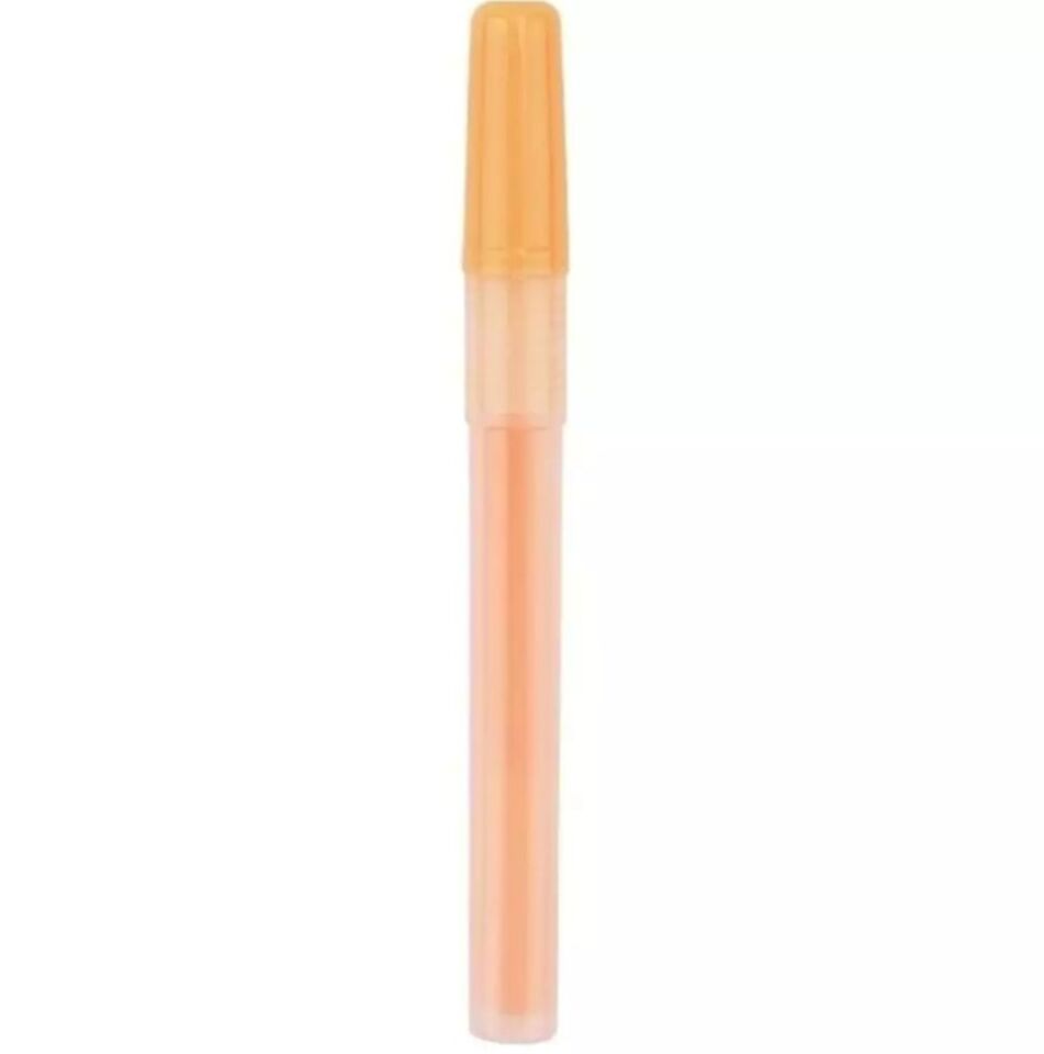 Writech W-805S Basmalı Fosforlu Kalem Refill Pastel Koyu Turuncu