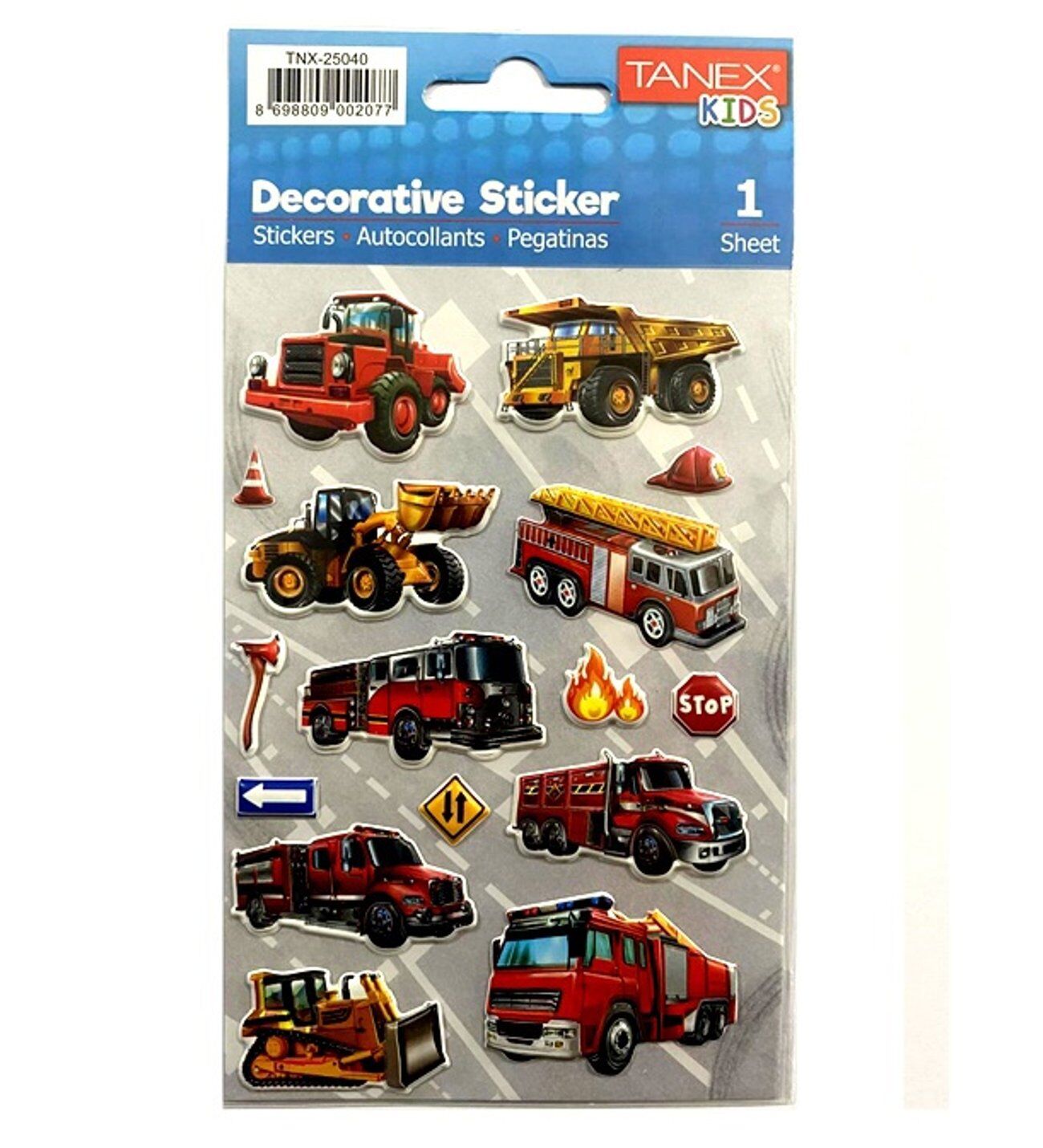 Tanex Tnx-25040 Kamyon Serisi Etiketi