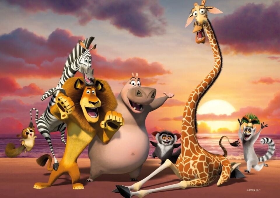 Ks Games Madagascar Puzzle 100 Parça