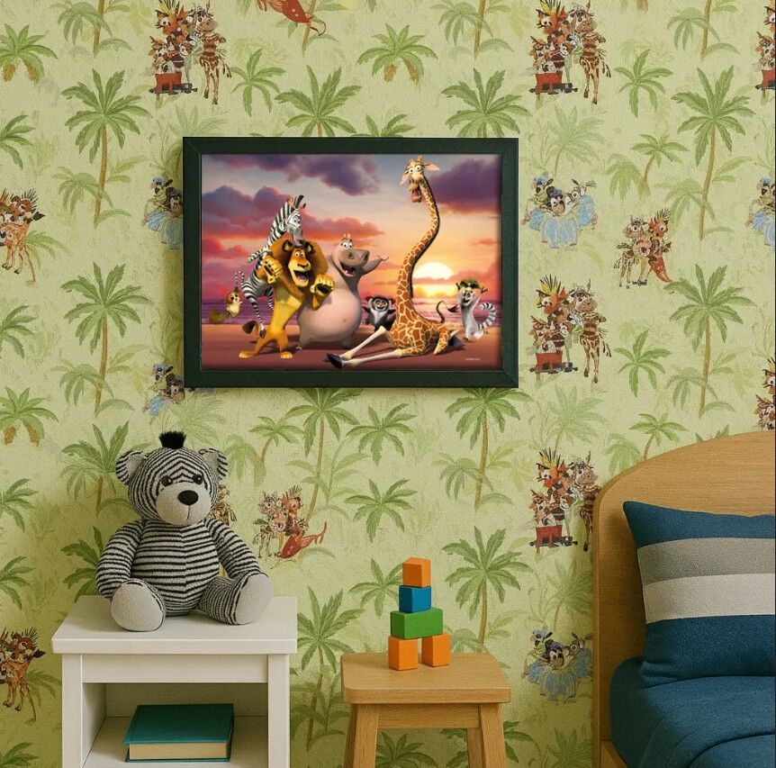 Ks Games Madagascar Puzzle 100 Parça