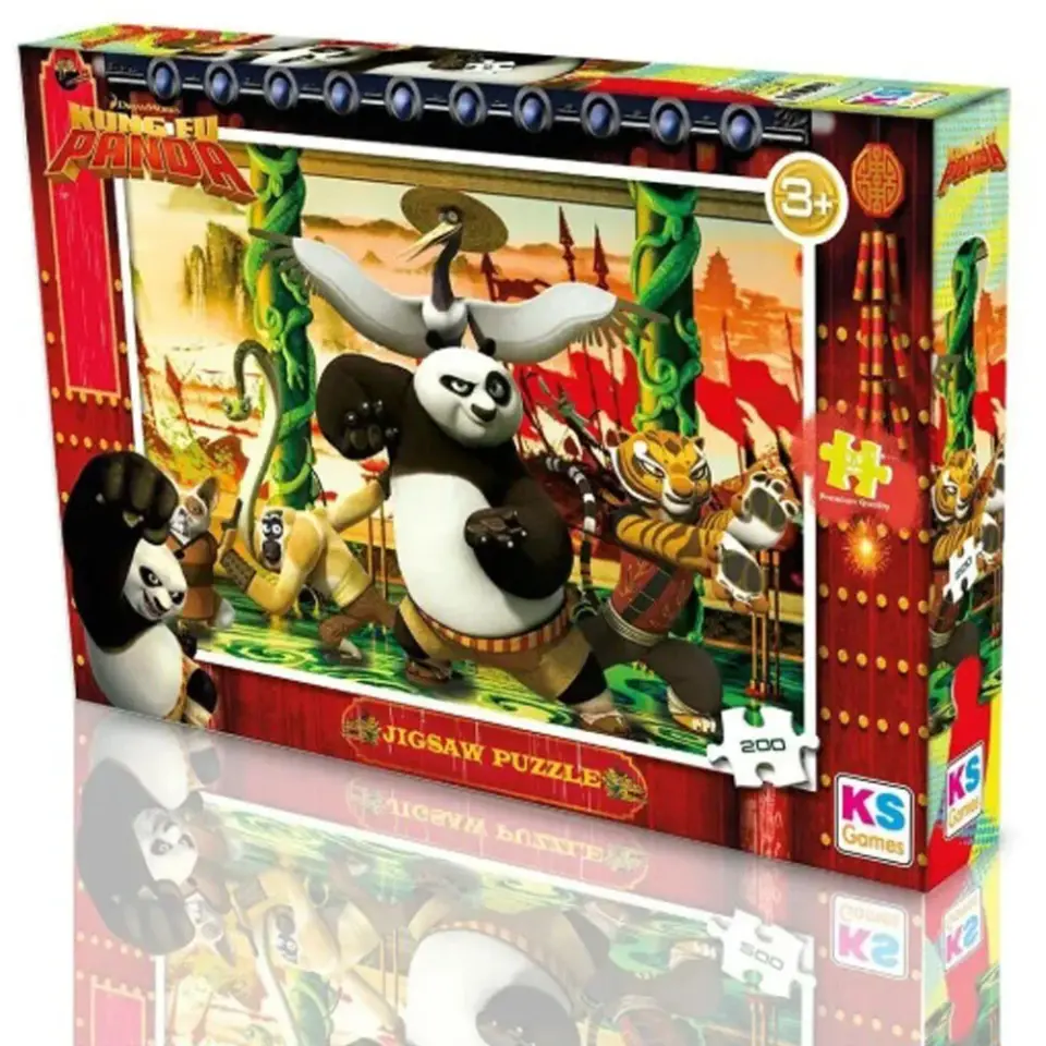 Ks Games Kung Fu Panda Puzzle 200 Parça
