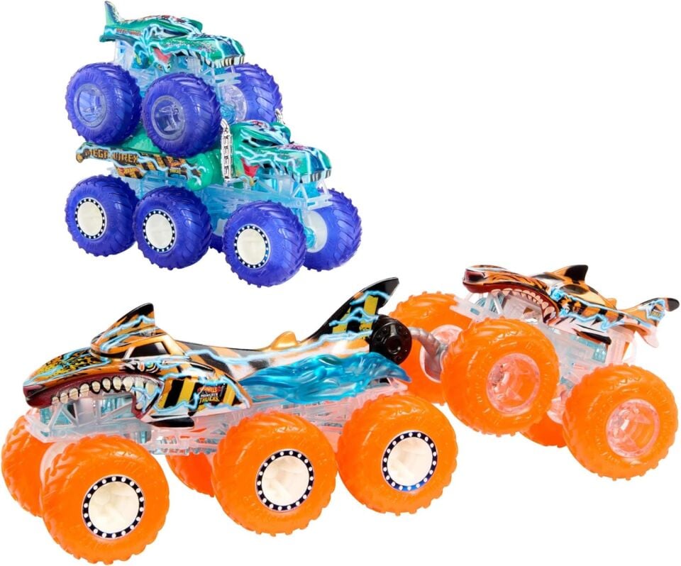 Hot Wheels Monster Trucks Power Smashers Çoklu Paket