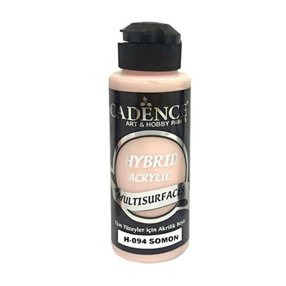 Cadence Hybrid Akrilik Multisurfaces H-094 Somon 120 Ml