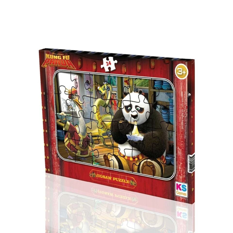 Ks Games Kung Fu Panda 24 Parça Frame Puzzle