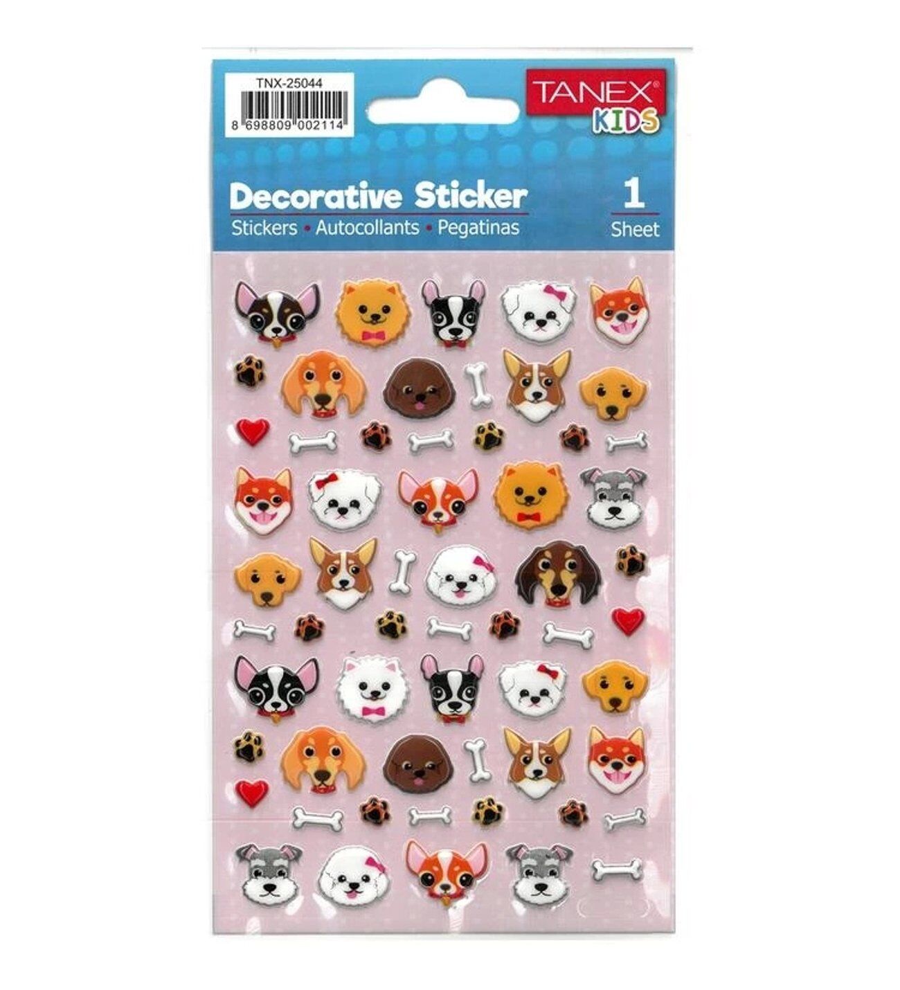 Tanex Tnx-25044 Minik Köpekler Serisi Etiketi