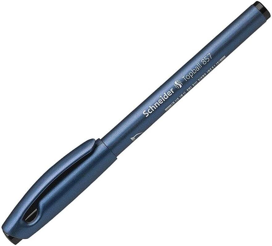 Schneider Topball 857 Konik Uçlu Roller Kalem 0,6 Mm Siyah