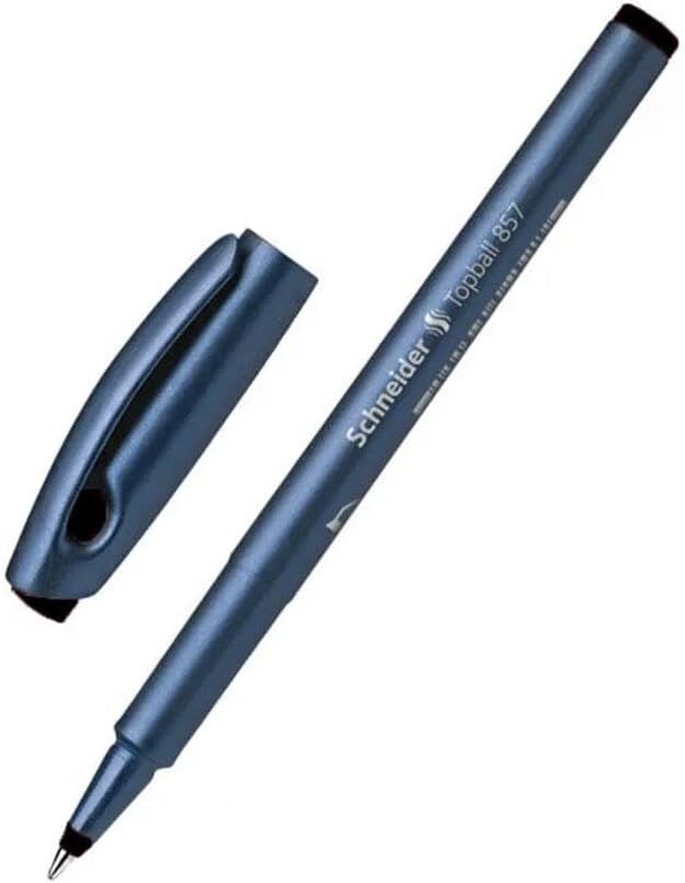 Schneider Topball 857 Konik Uçlu Roller Kalem 0,6 Mm Siyah