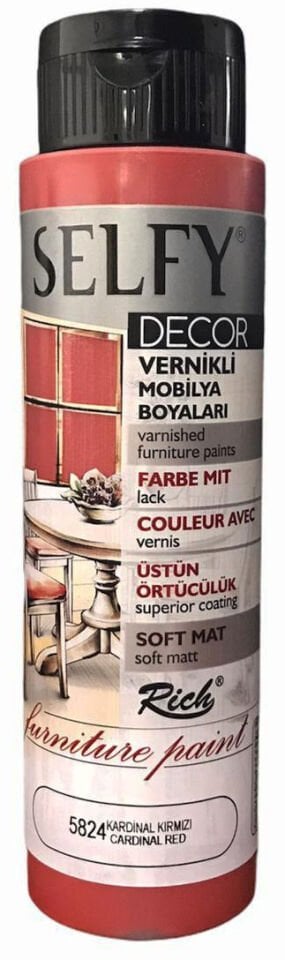 Rich Selfy Decor 500 Cc Kardinal Kırmızı