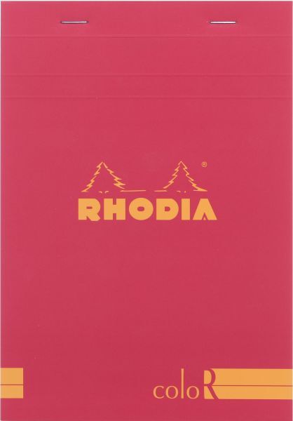 Rhodıa 148X210 Mm Çizgili Bloknot Rasperry Kapak 90 Gr Kağıt 70 Yaprak