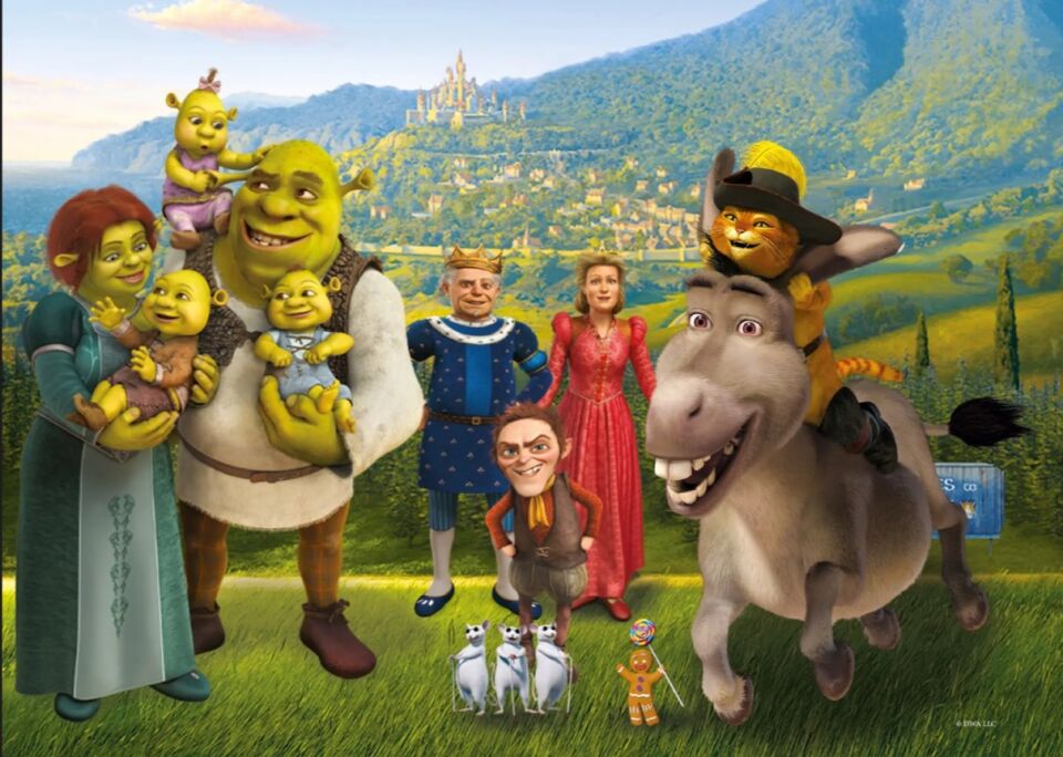 Ks Games Shrek Puzzle 100 Parça